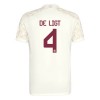Dječji Nogometni Dres FC Bayern München De Ligt 4 Champions League Treći 2023-24